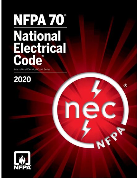 nfpa 70, national electrical code, 2020 edition, with index tabs