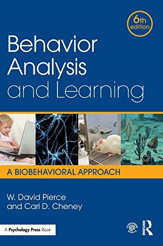 behavior analysis and learning w david pierce carl d cheney 9781138898585