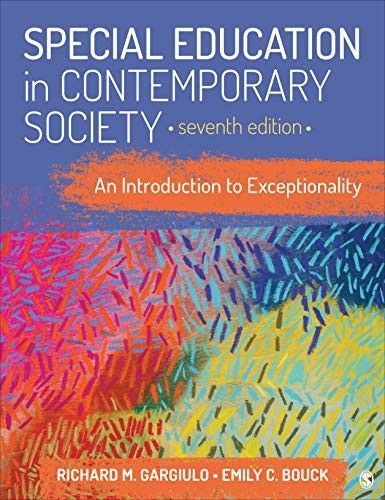 special education in contemporary society richard m gargiulo 9781544373652