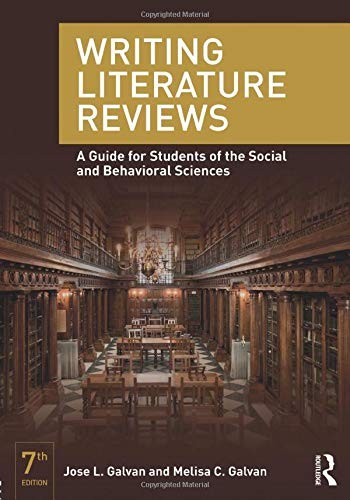writing literature reviews jose l galvan 9780415315746