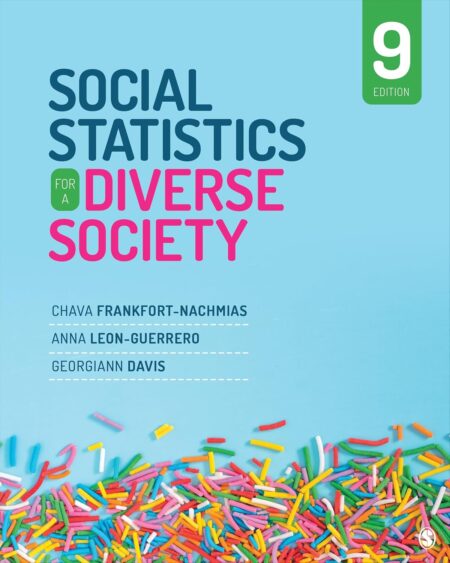 Front cover of the sociology textbook Social Statistics for a Diverse Society Ninth Edition by Frankfort-Nachmias.
