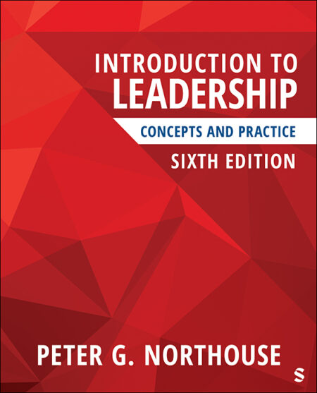Front cover of the textbook Introduction to Leadership: Concepts and Practice Sixth Edition by Peter G. Northouse.
