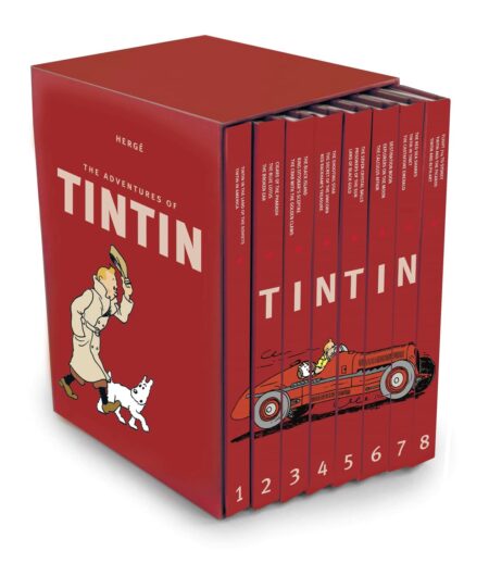 The Adventures of Tintin: Complete Set (8 Compact Hardcover Volumes)